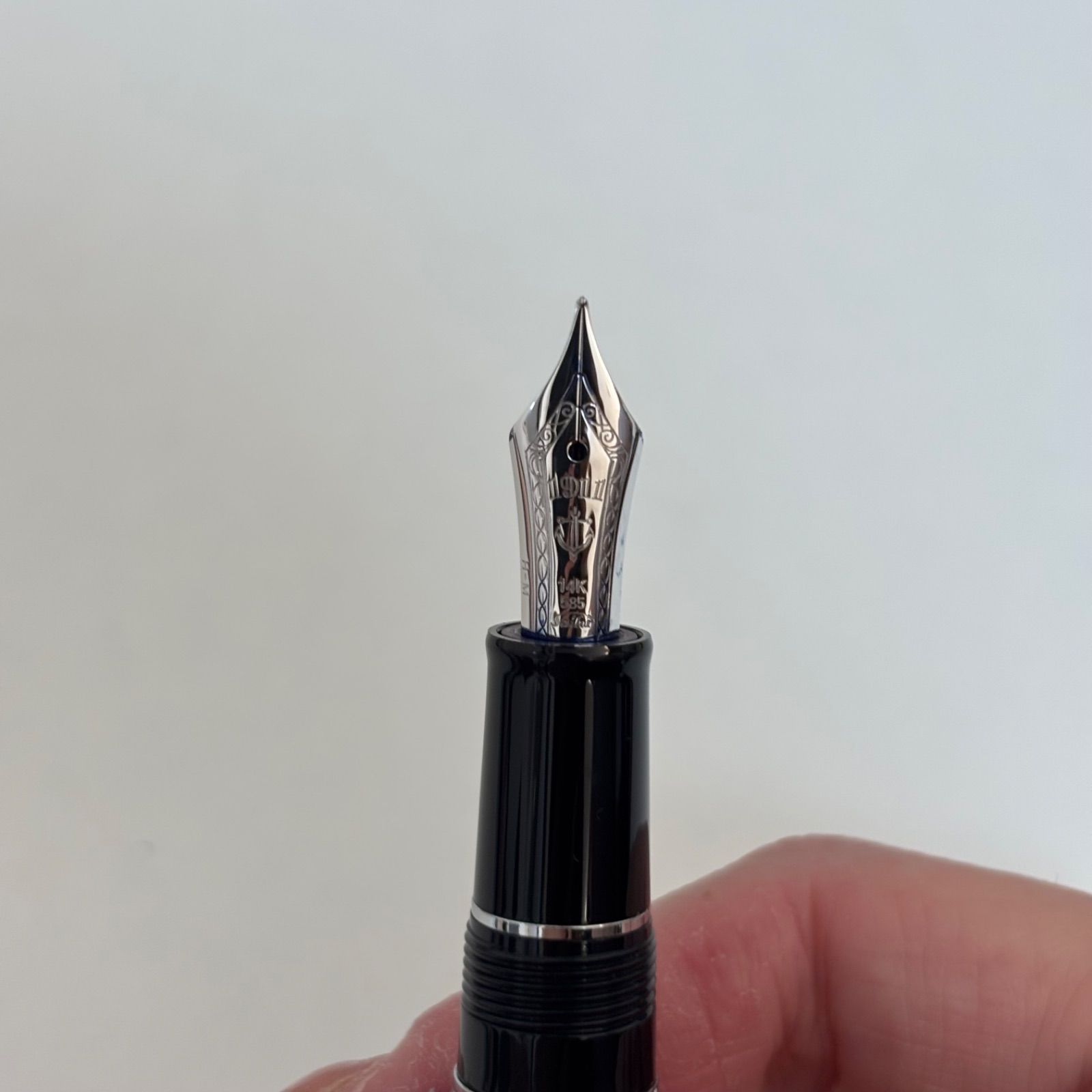  Pelikan ペリカン 万年筆 ブルー シルバーリング 筆記具 万年筆 万年筆 インク