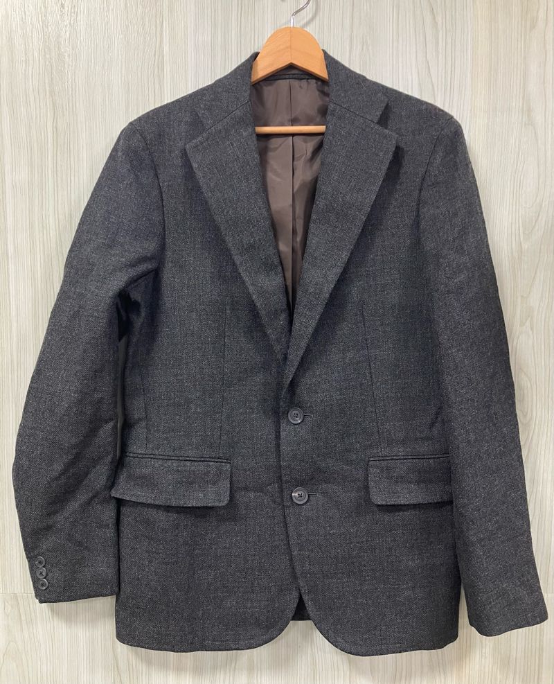 kolor テーラードジャケット 24 SS WOOL JACKET グレー サイズ3 WCM-J 06111