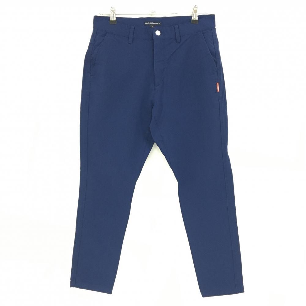 ロサーセン　ゴルフ メンズパンツ 79サイズ ロサーセン パンツ ネイビー ロゴ刺しゅう メンズ 79 ゴルフウェア