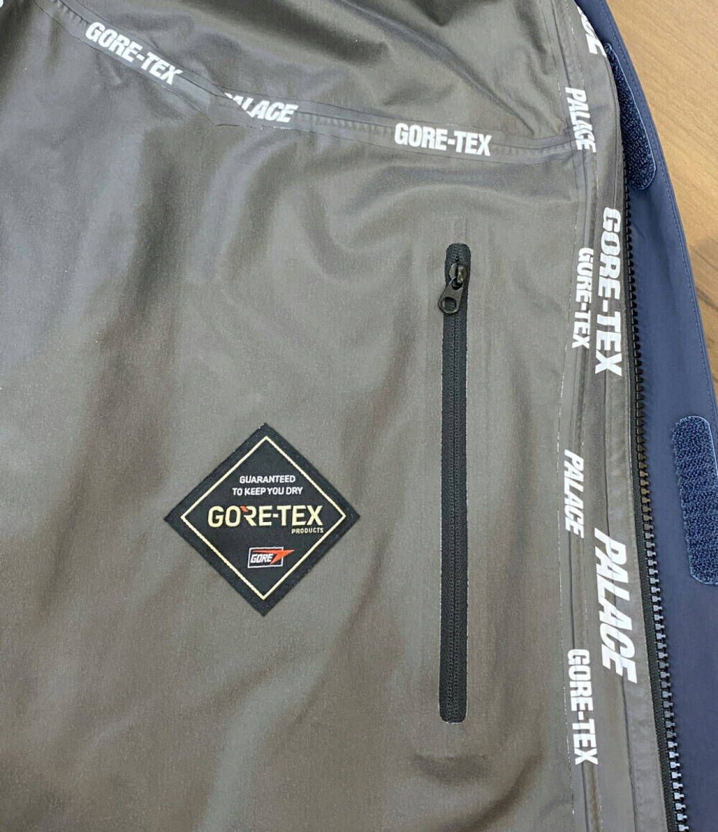 22ss palace skateboards GORE-TEX S-Tech Jacket サイズL ネイビー 