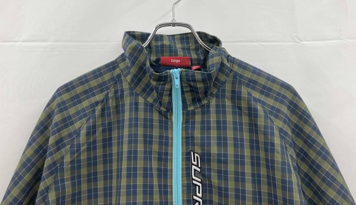 Supreme Plaid Track Jacket チェックナイロンジャケット Fall/Winter