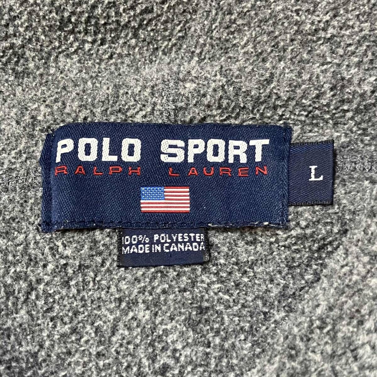POLO SPORT / ポロ スポーツ / RALPH LAUREN / カナダ製 /フリースロゴ 