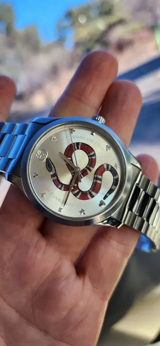 グッチ スネーク ウォッチ フルセット