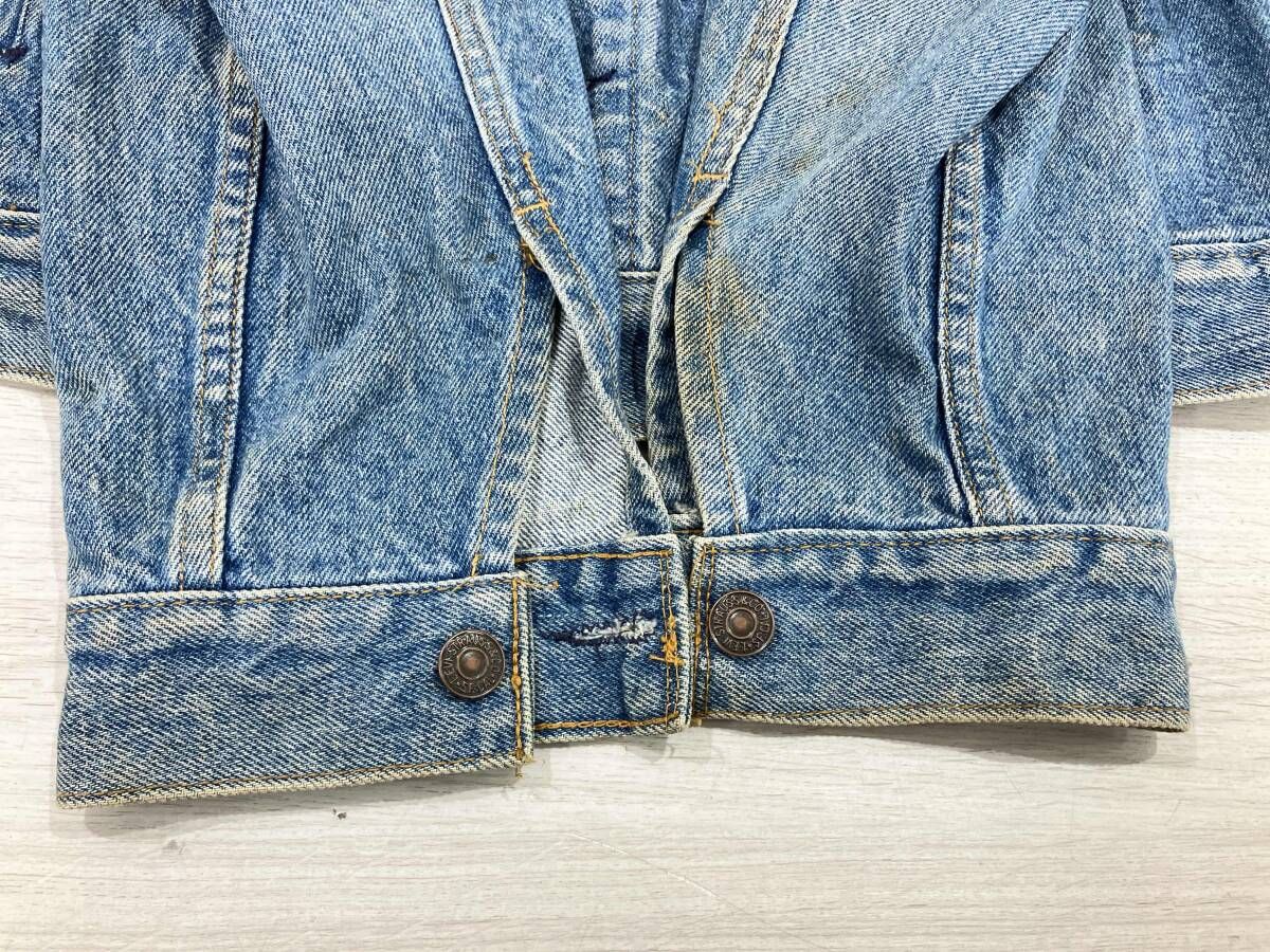 通年 LEVI'S リーバイス Gジャン デニムジャケット 70506 USA製 80s