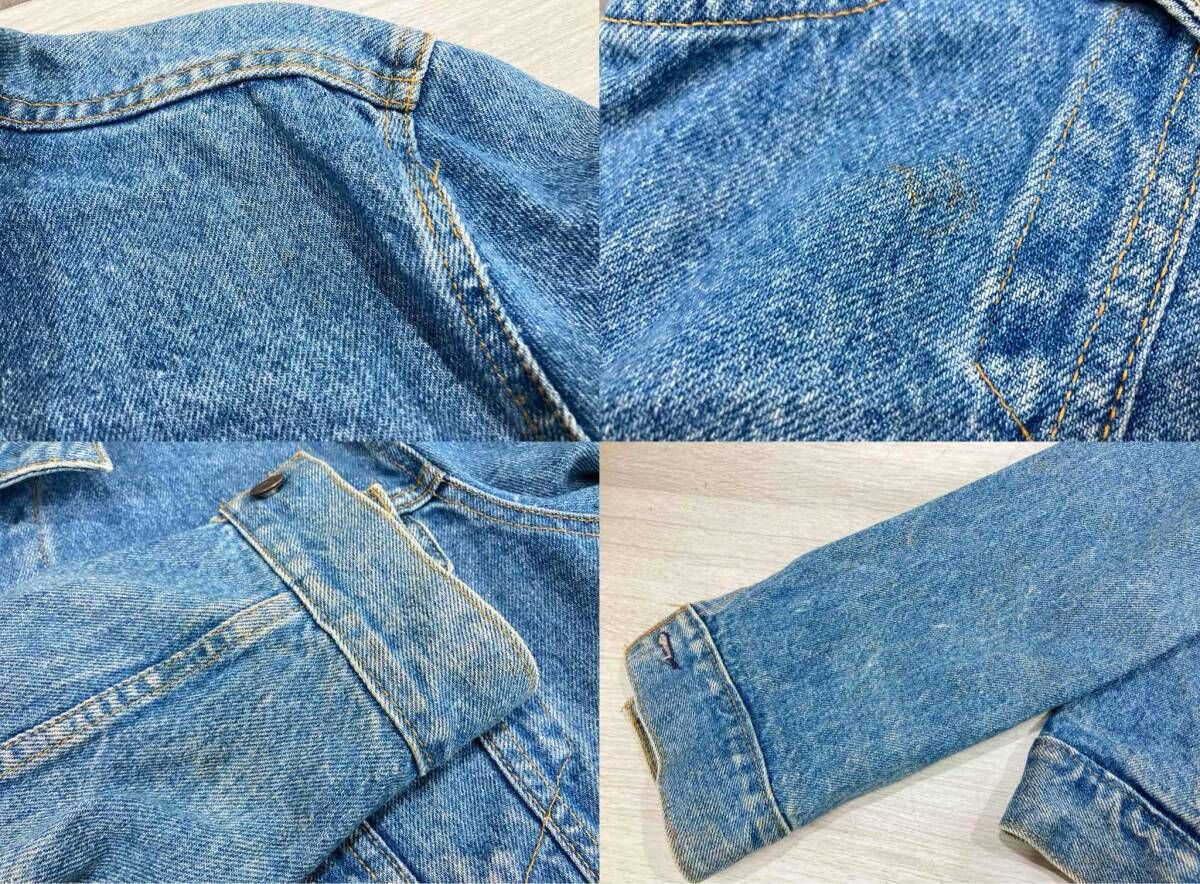 通年 LEVI'S リーバイス Gジャン デニムジャケット 70506 USA製 80s