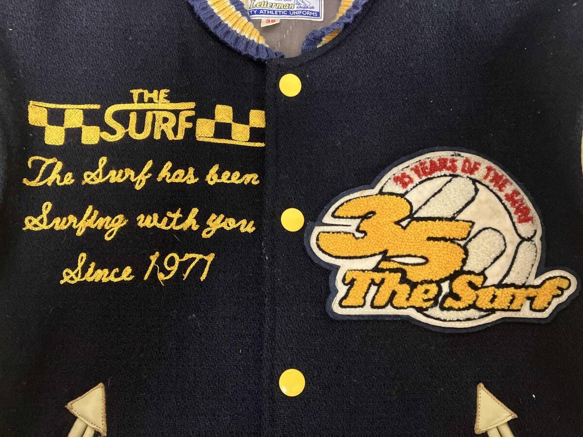 Whitesville THE SURFコラボ SF11247 袖レザー ウール 牛革 ホワイツ