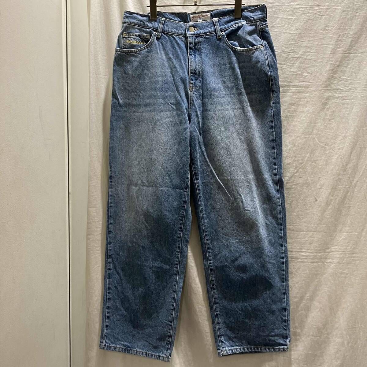 YARDSALE バギーデニム ライトブルー サイズL ブルー系 ヤードセール