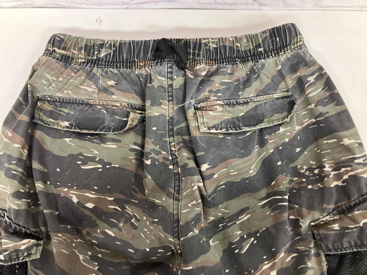 Supreme シュプリーム 21SS Mesh Pocket Belted Cargo Pant カモ柄