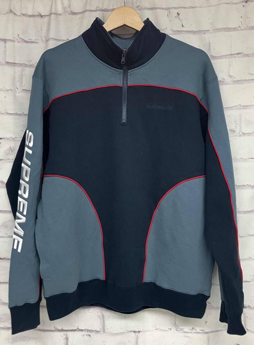 Supreme シュプリーム 18AW Speedway Half Zip Sweatshirt ハーフ