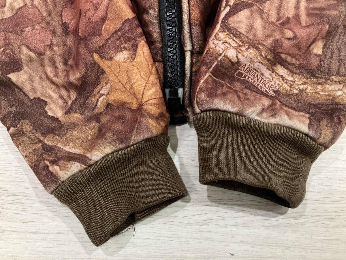 冬 Cabelas カベラス リアルツリー カモフラジャケット ジップアップ