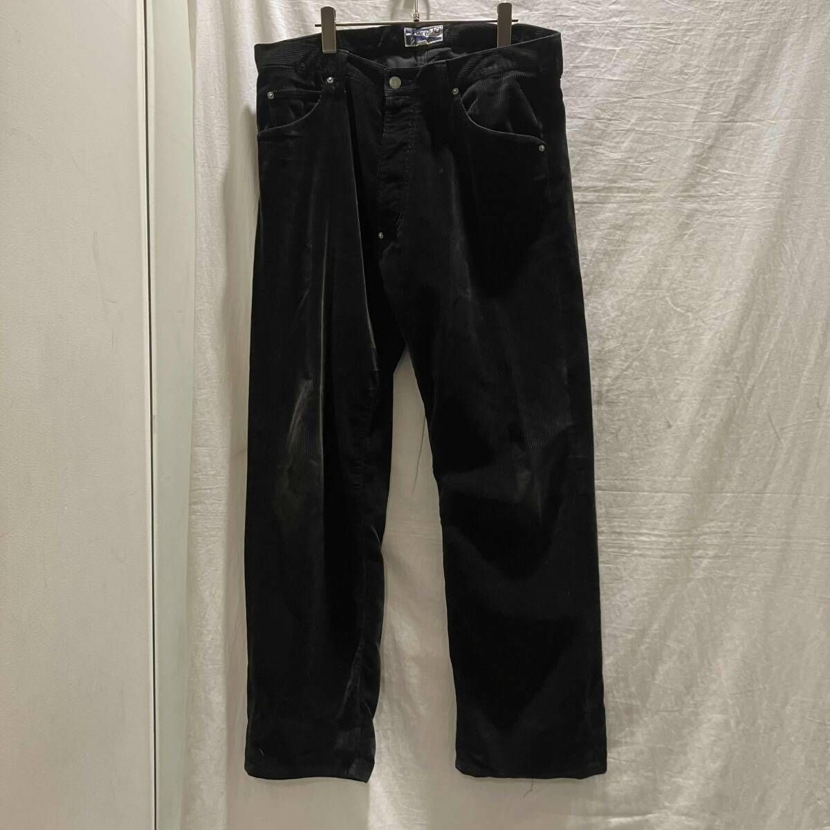 EVILACT コーデュロイパンツ W36×L34 ブラック イーブルアクト 公式 EA