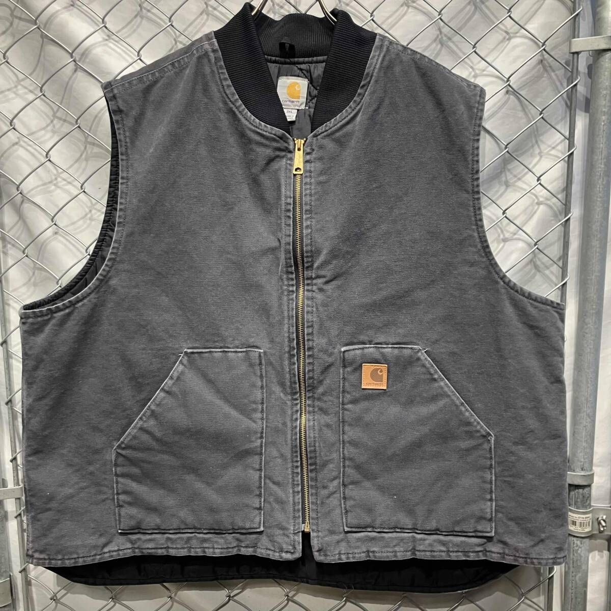 Carhartt ベスト ダック地 V02-029 size 3XL グレー カーハート - メルカリ