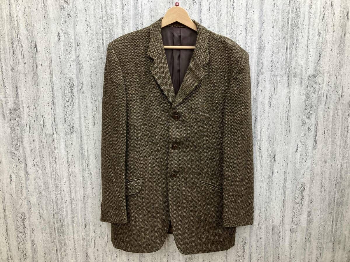 PAUL SMITH ポールスミス ウール テーラードジャケット ブラウン XL