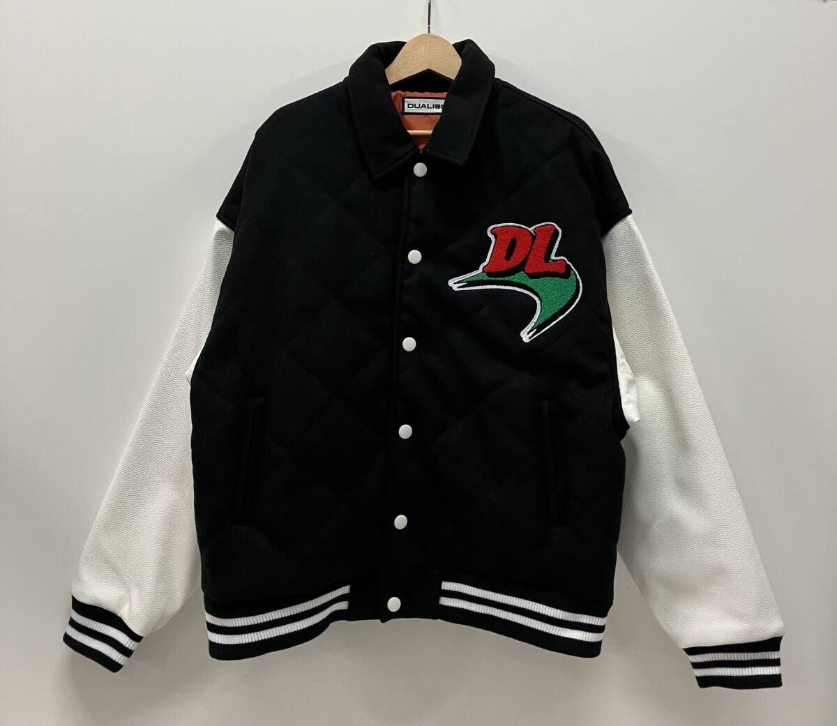 DUALISM デュアリズム スタジャン 20AW サイズOS ブラック ホワイト