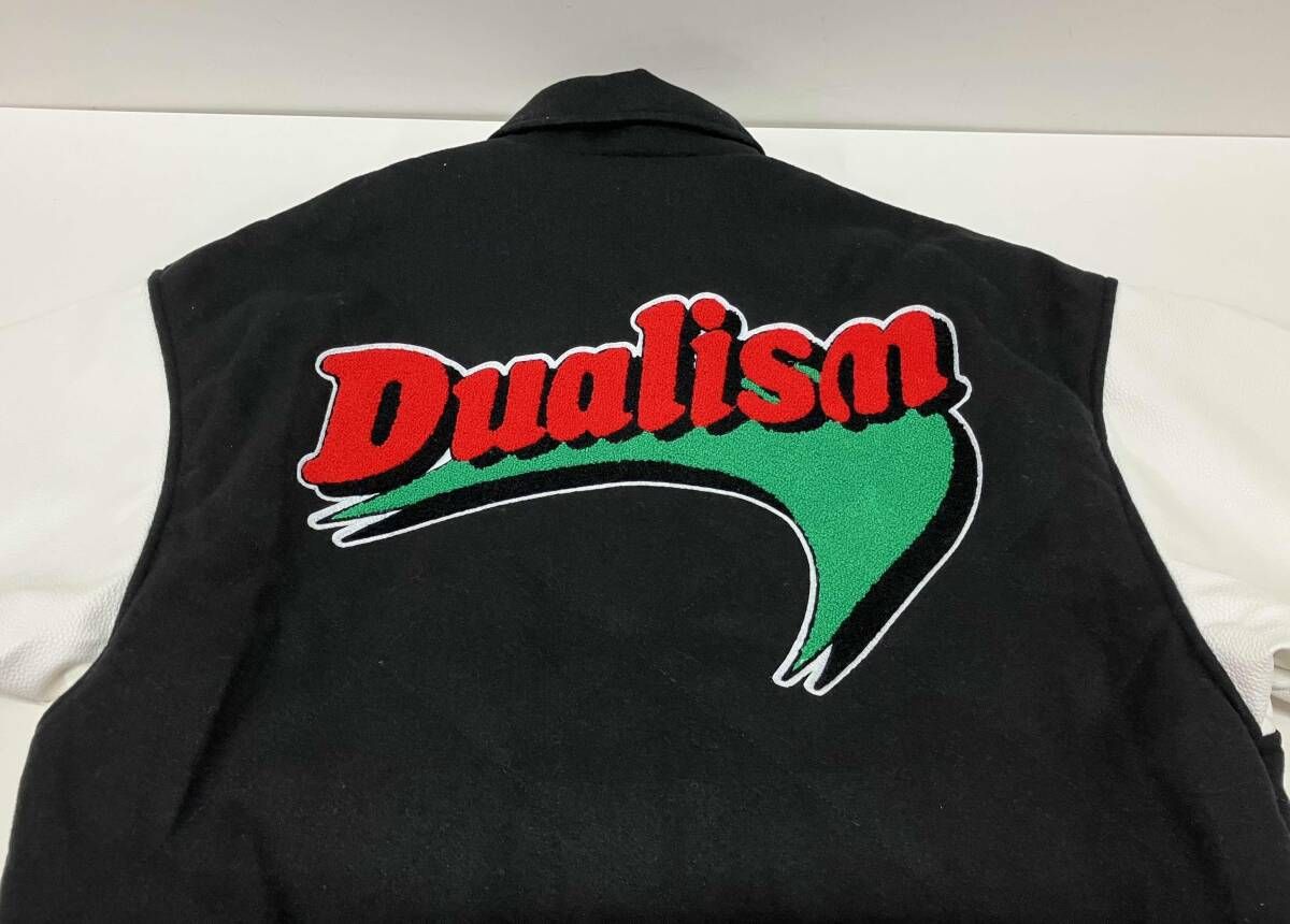 DUALISM デュアリズム スタジャン 20AW サイズOS ブラック ホワイト