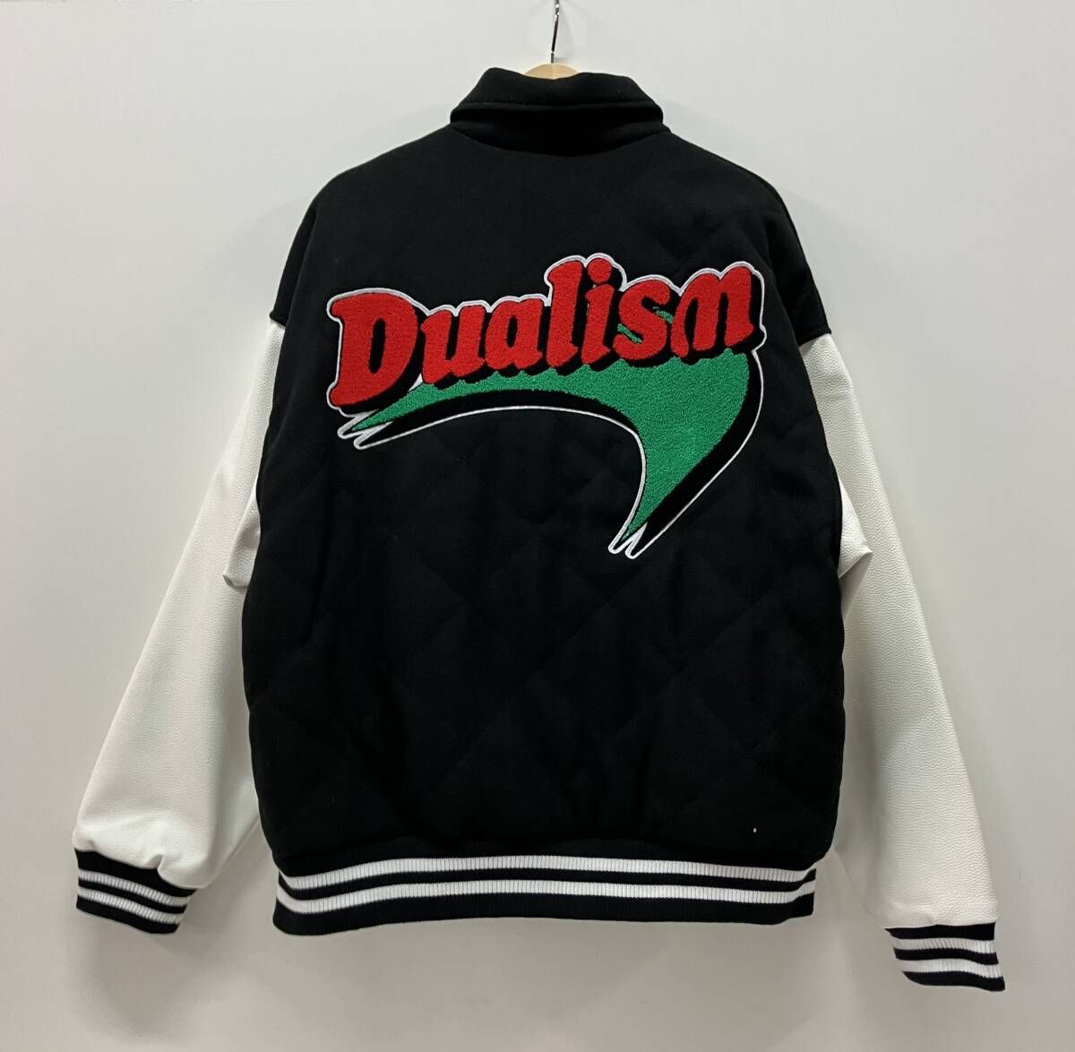 DUALISM デュアリズム スタジャン 20AW サイズOS ブラック ホワイト