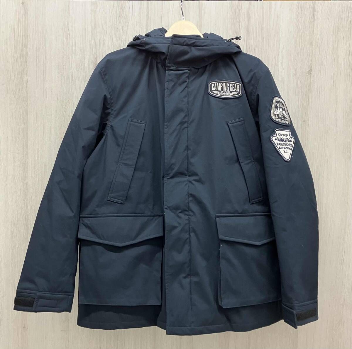 VAN JAC ヴァンジャック 中綿ジャケット VL-20241 Lサイズ ネイビー