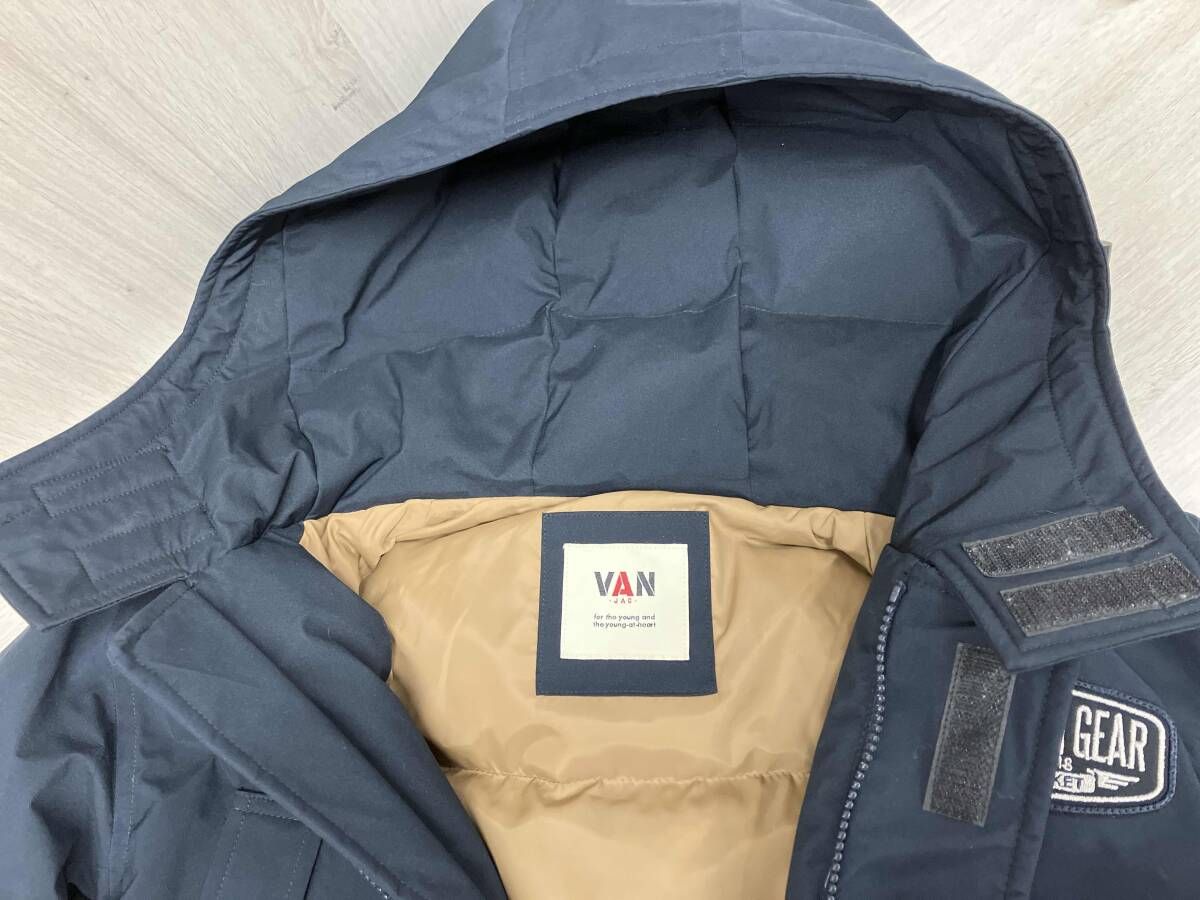 VAN JAC ヴァンジャック 中綿ジャケット VL-20241 Lサイズ ネイビー