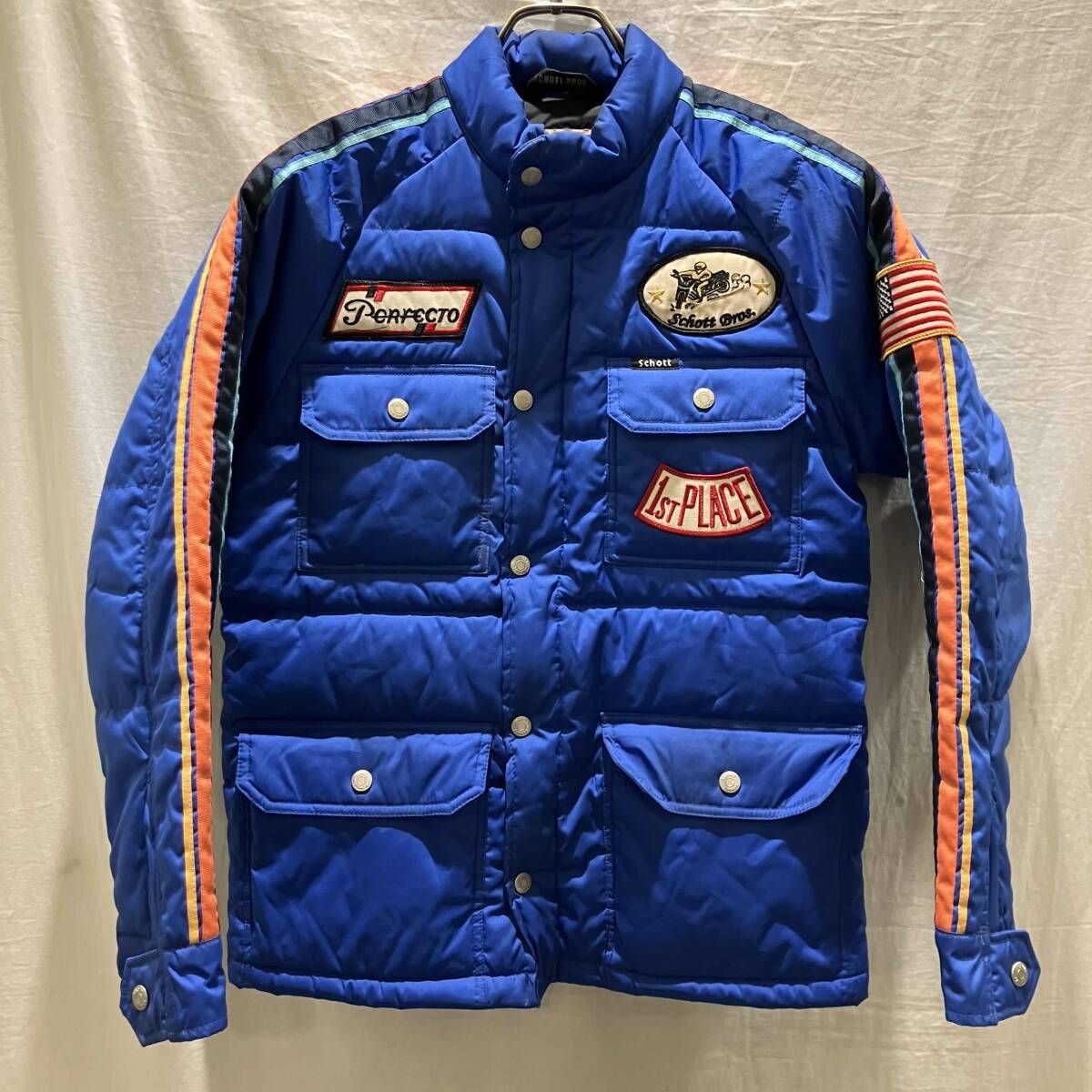 SCHOTT ショット RACING JACKET レーシングジャケット ダウン 
