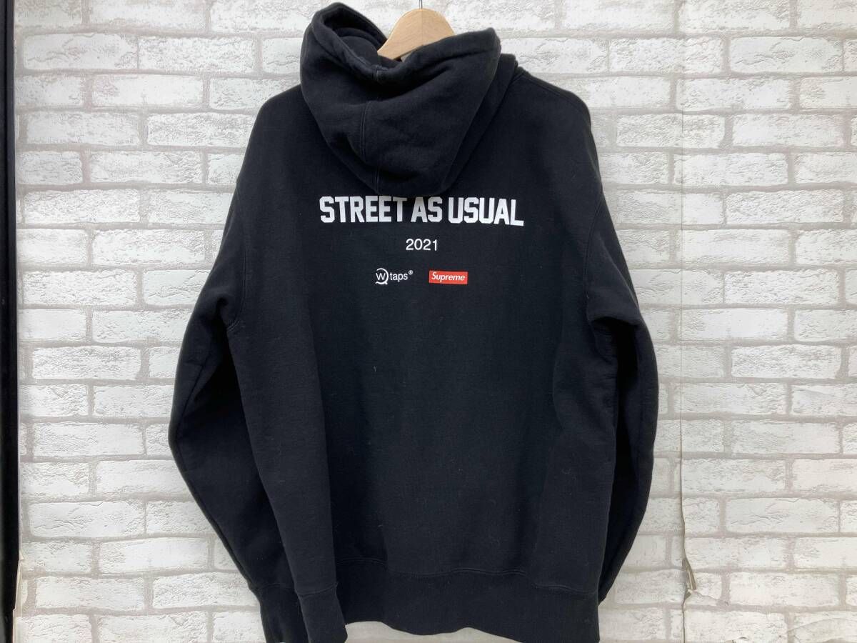 Supreme × WTAPS Sic'em! Hooded Sweatshirt シュプリーム ダブル