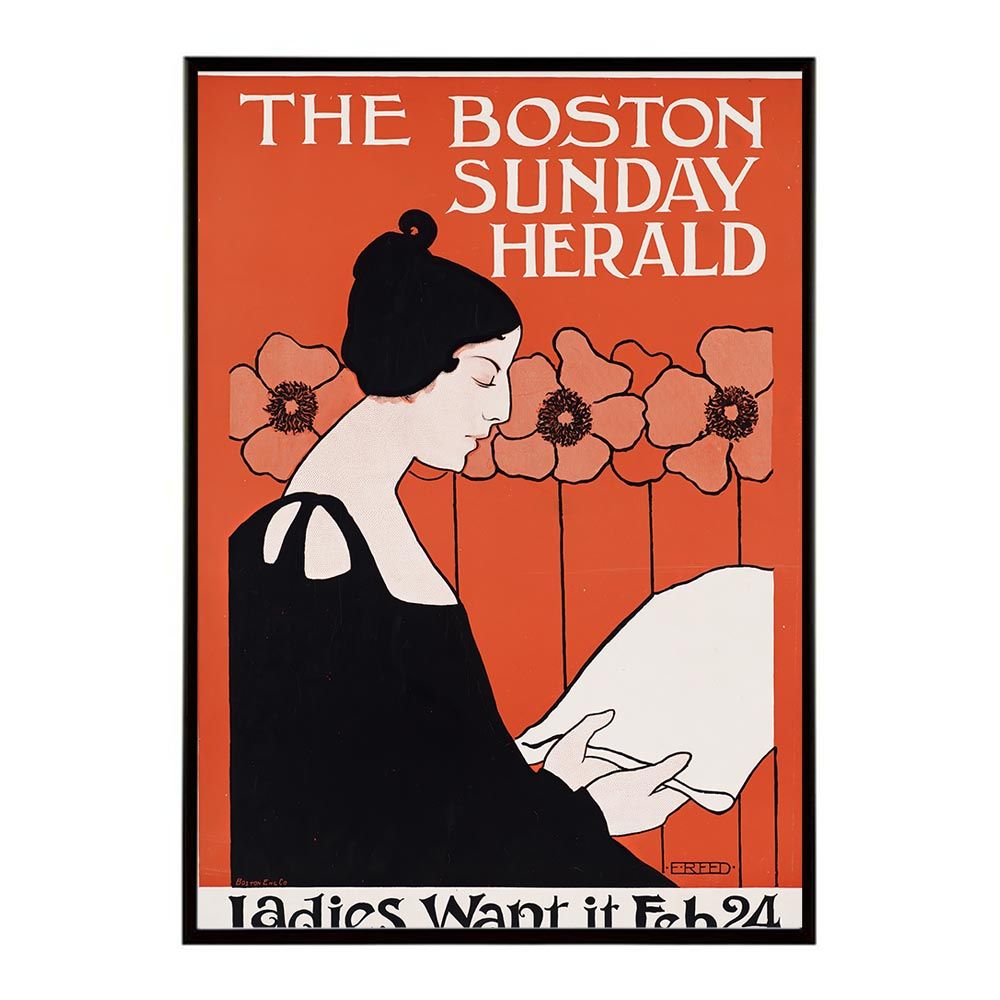 B2サイズ（約51x73cm）】【bn-poster-1577】超古いポスター 復刻 絵画