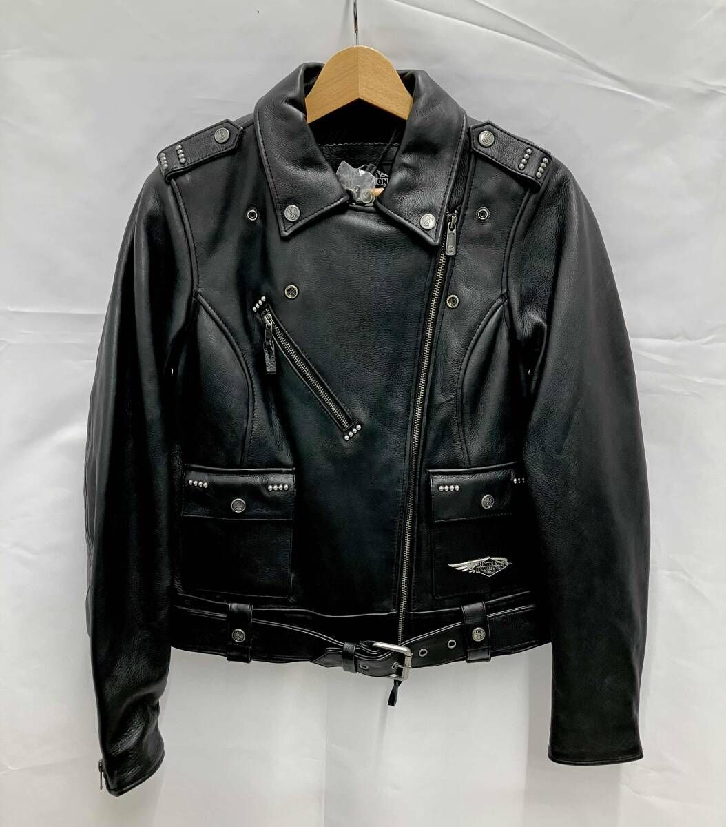 HARLEY ハーレーダビッドソン ダブルライダース ジャケット 97026 23 VW 0025 ブラック サイズXS