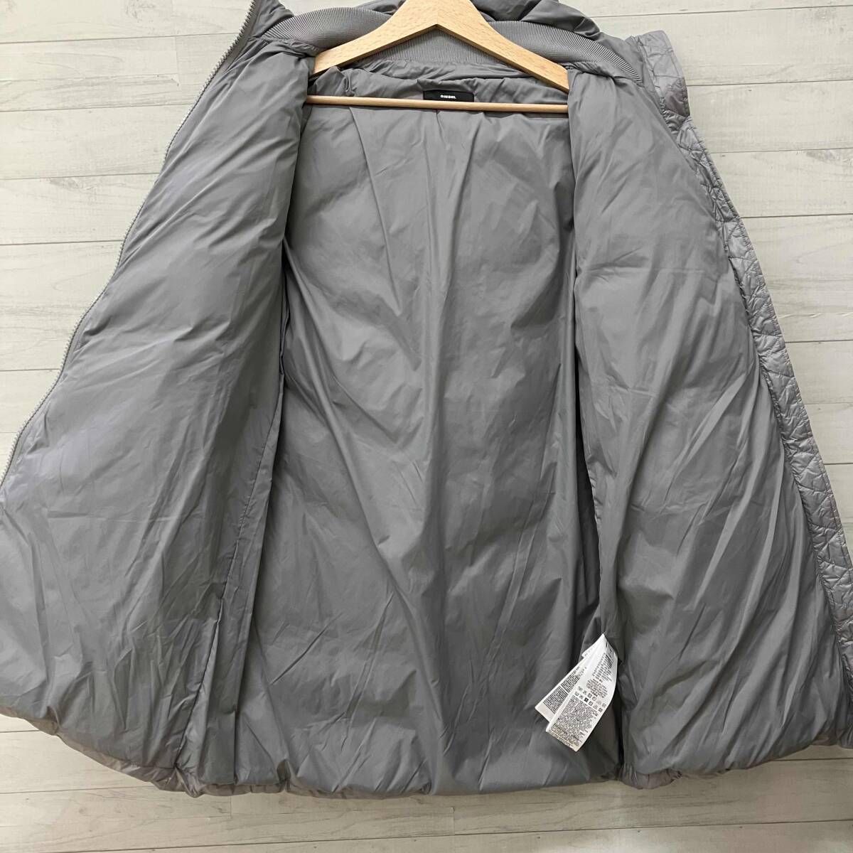 DIESEL ディーゼル ジャケット グレー Mサイズ - メルカリ