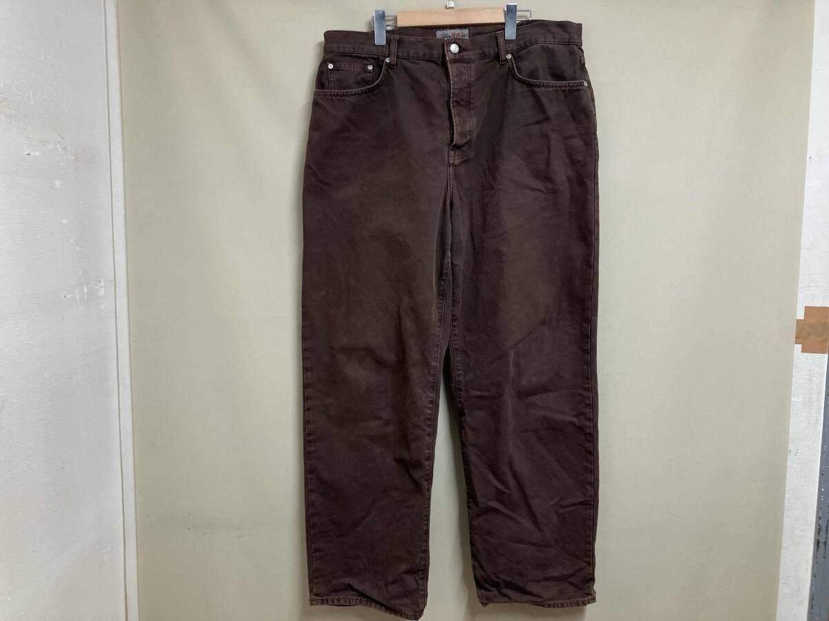 Stussy ステューシー 24SS BIG OL JEAN WASHED CANVAS ビッグオーエル 
