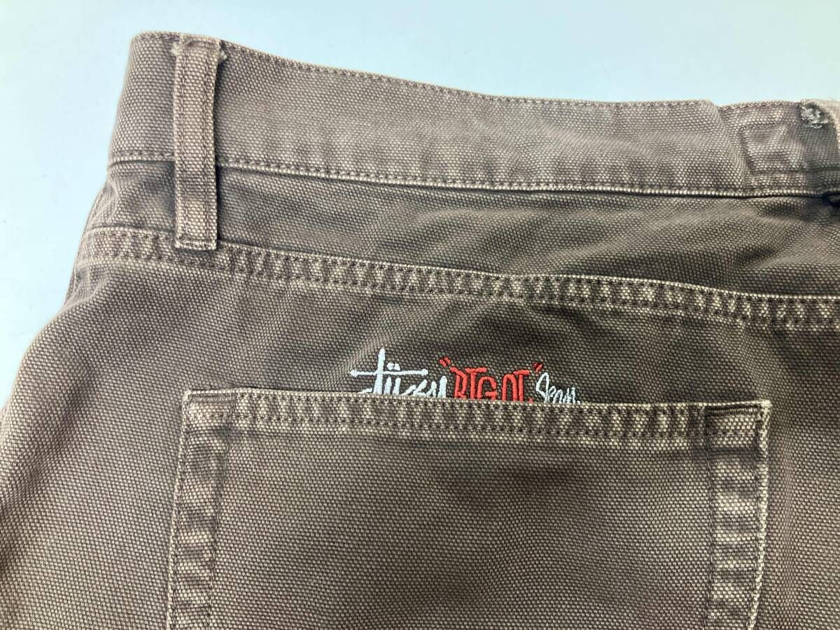 Stussy ステューシー 24SS BIG OL JEAN WASHED CANVAS ビッグオーエル 