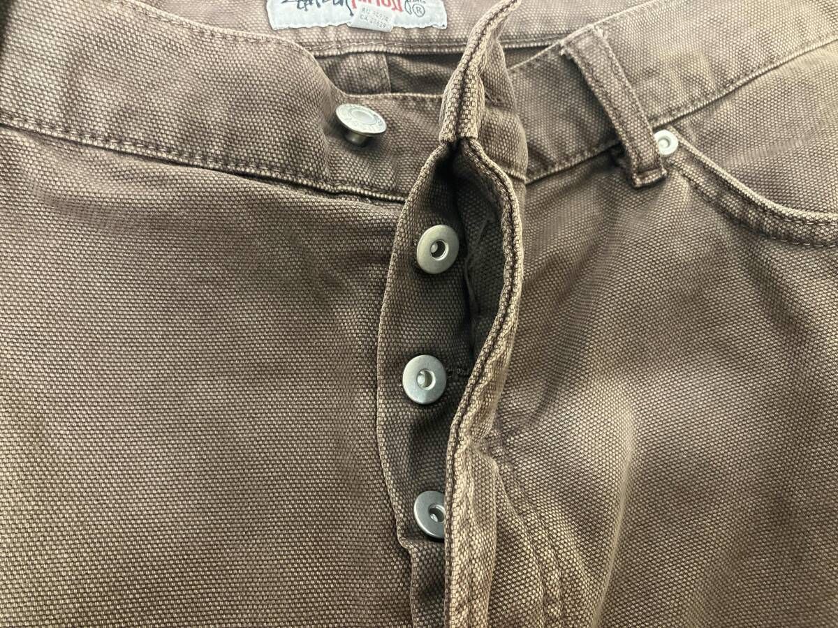 Stussy ステューシー 24SS BIG OL JEAN WASHED CANVAS ビッグオーエル 