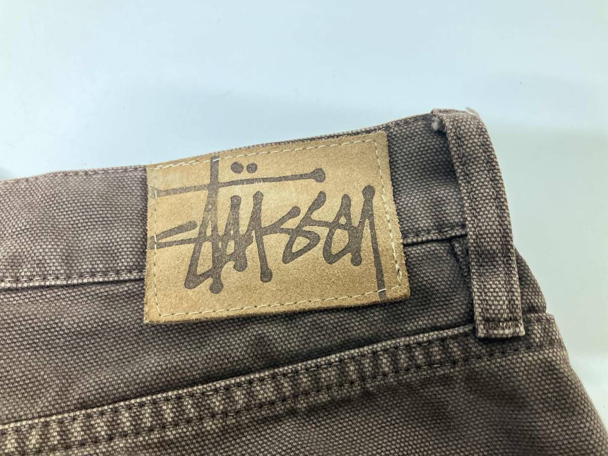 Stussy ステューシー 24SS BIG OL JEAN WASHED CANVAS ビッグオーエル 