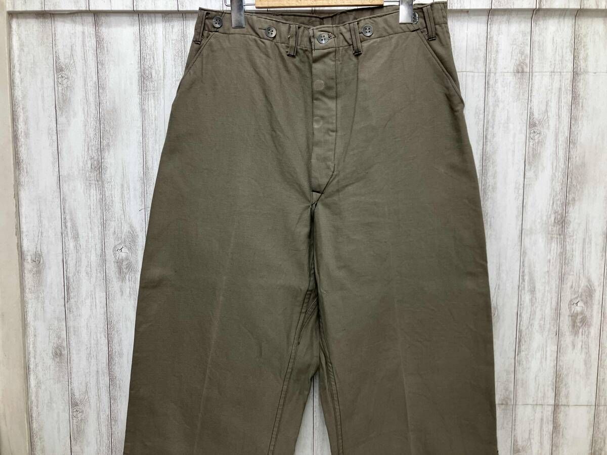古着 綿パン 軍パン カーキ 96