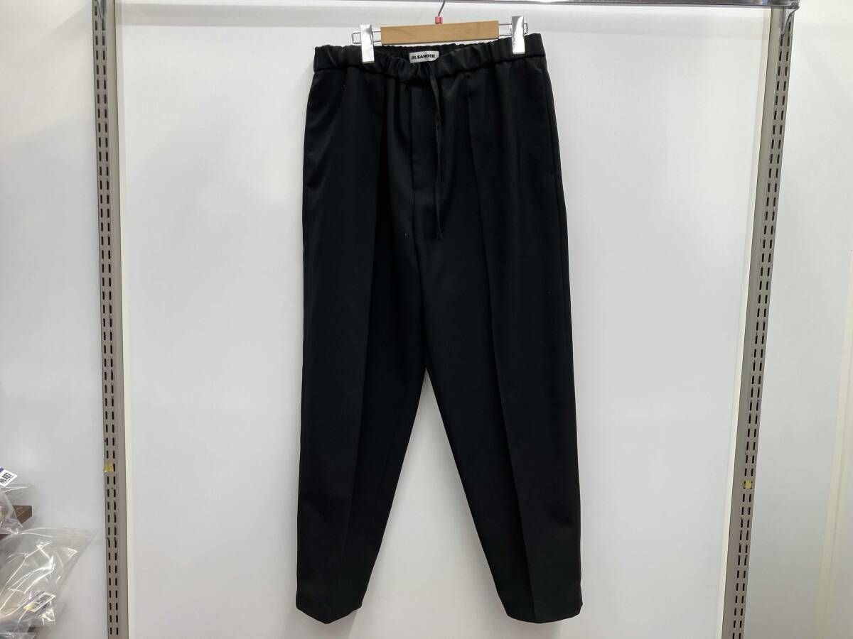 JIL SANDER ジルサンダー テクノ ギャバジン テーパードパンツ
