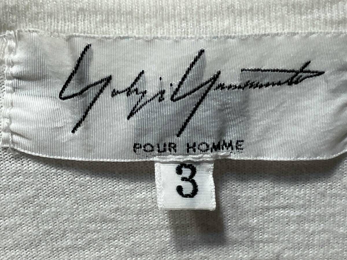 04AW YOHJI YAMAMOTO POUR HOMME × 松岡亮 プリントカットソー HJ-T80