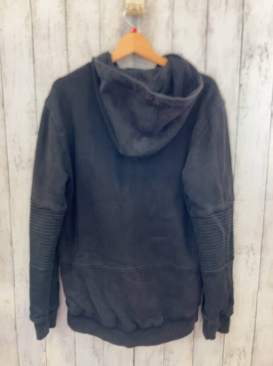 TRUE RELIGION トゥルーレリジョン ジップパーカー ブラック 2024 S