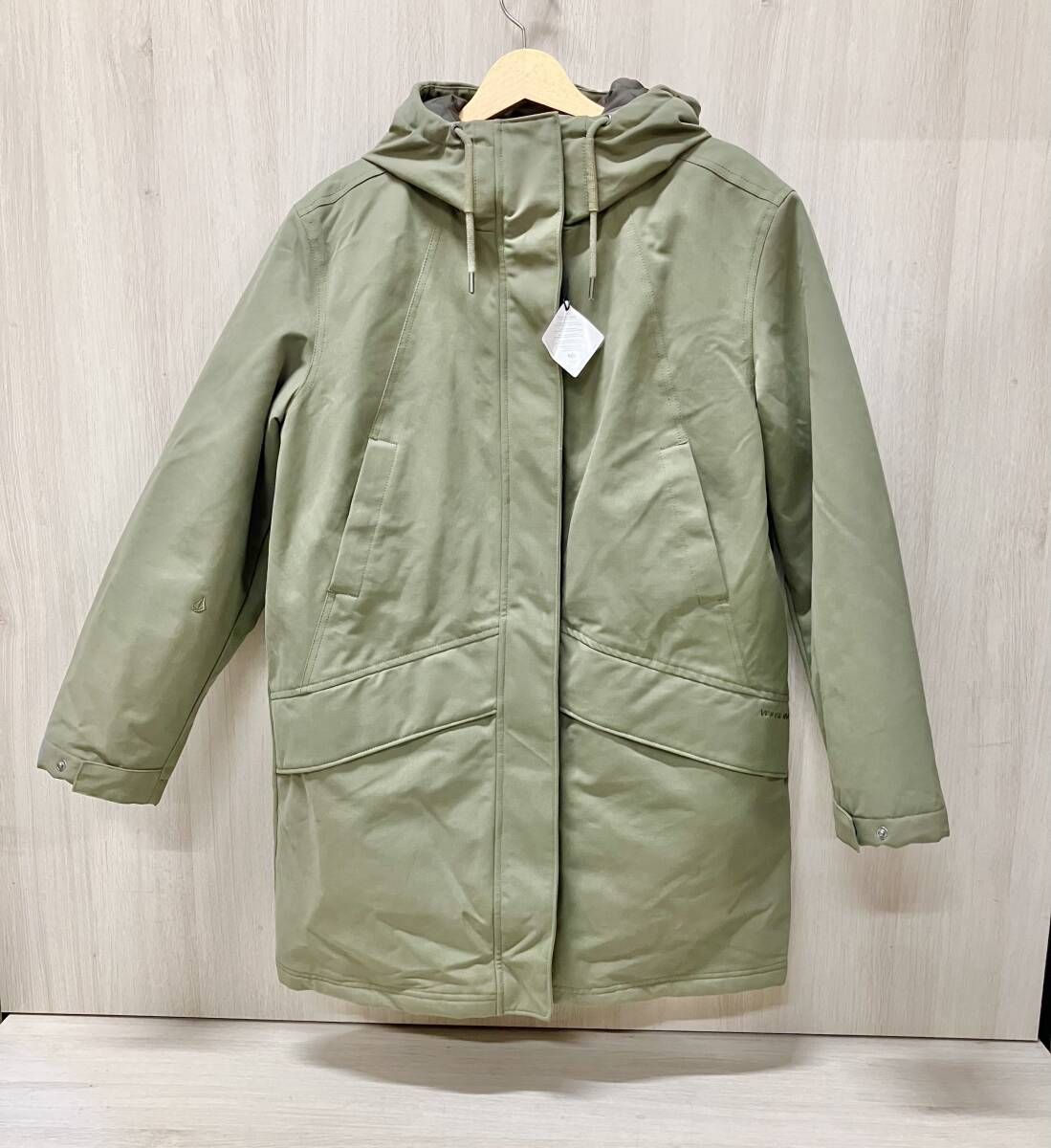 Volcom ボルコムB1732400 モッズコート メンズ S カーキ【タグ付き