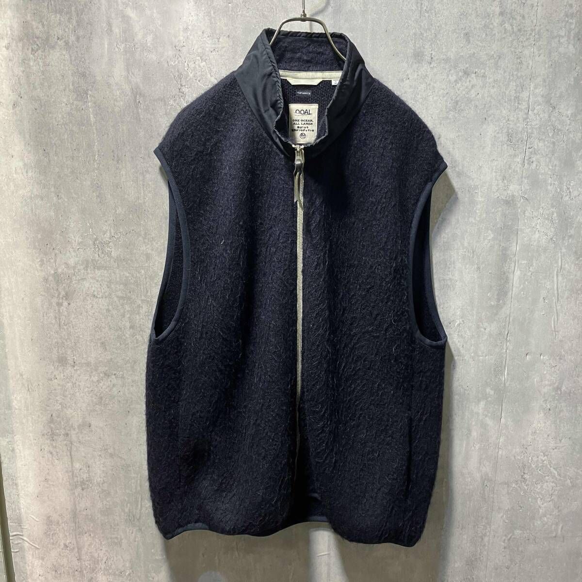 Nanamica zip up mohair vest ジップアップモヘアベスト XLサイズ