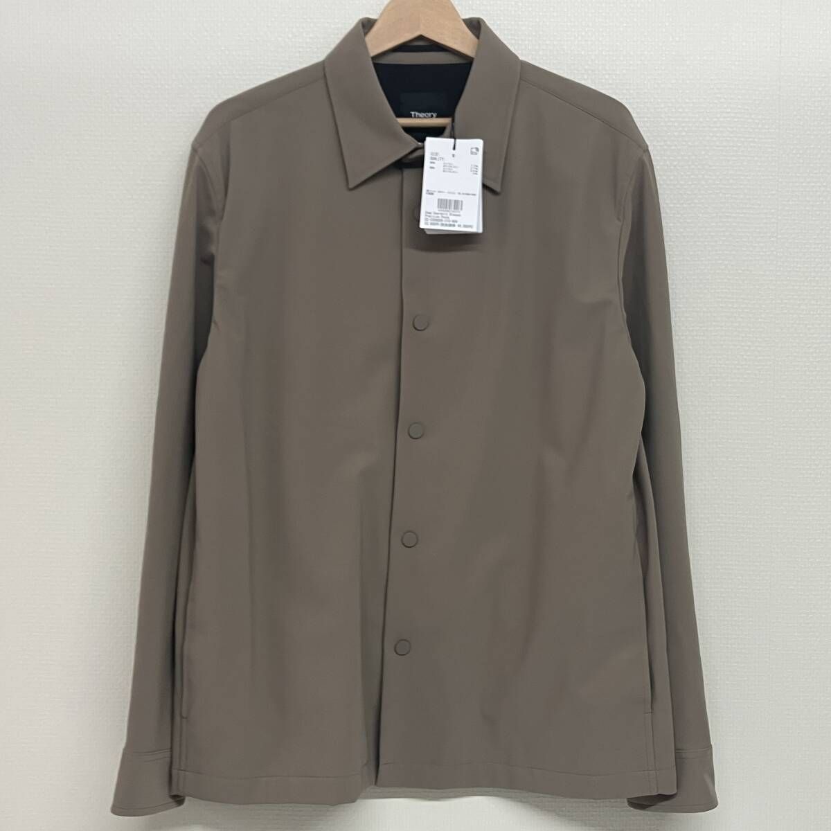 Theory PONTE SNAP BLOUSON セオリー プレシジョンポンチ スナップ オーバーシャツ ブルゾン 5309000 サイズM