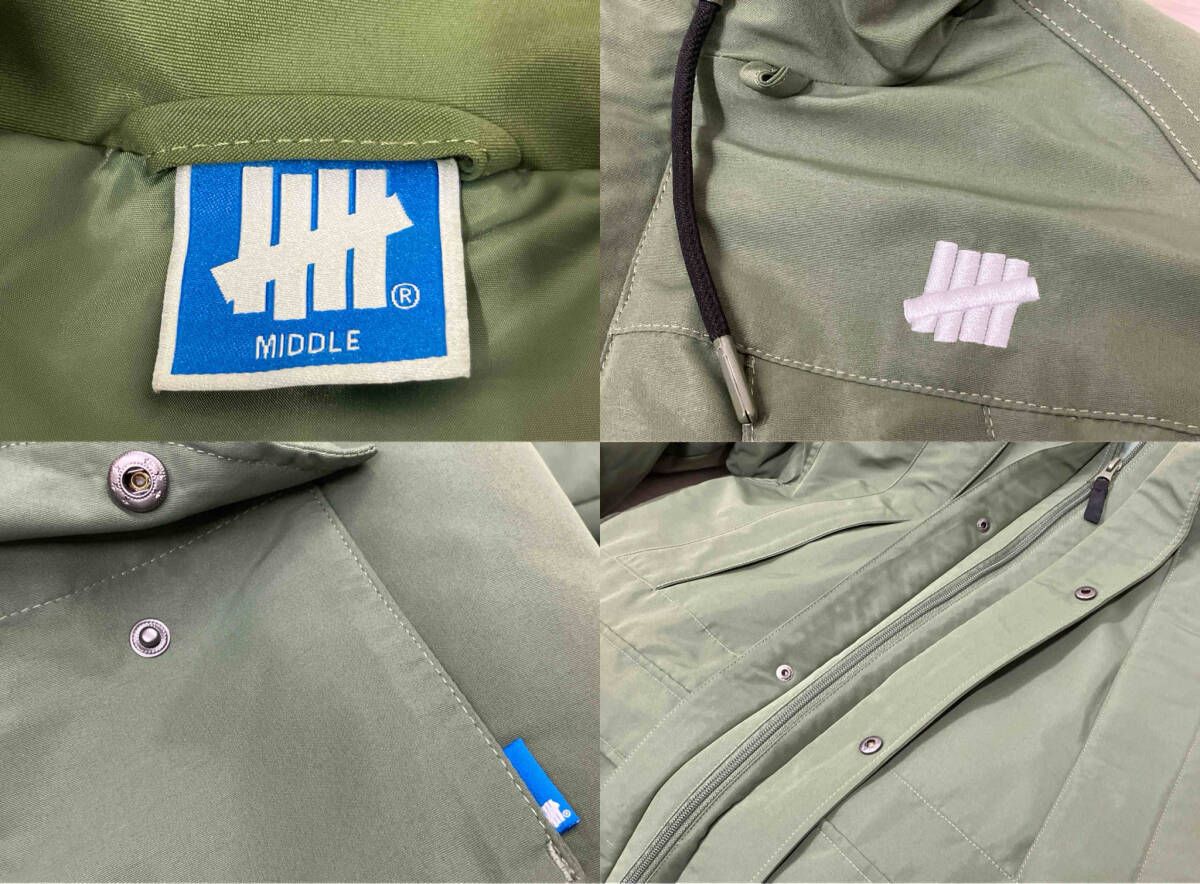 UNDEFEATED アンディフィ–テッド ダウンジャケット Mサイズ グリーン