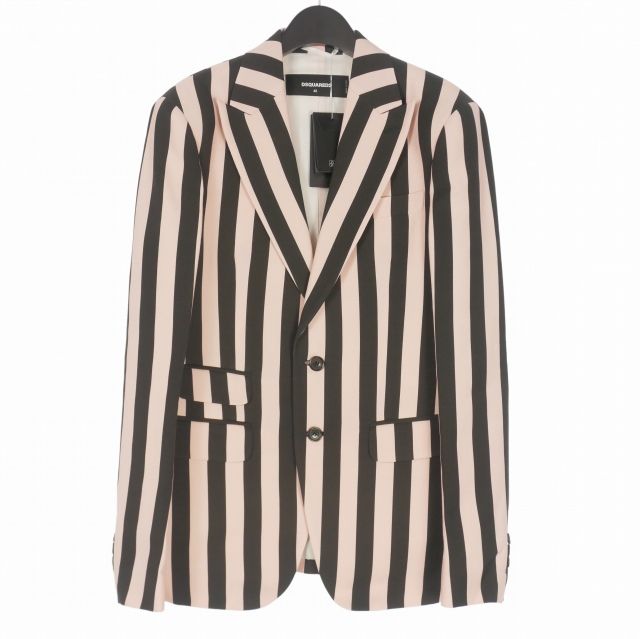 ディースクエアード DSQUARED2 23AW Slouchy London Jacket ストライプ