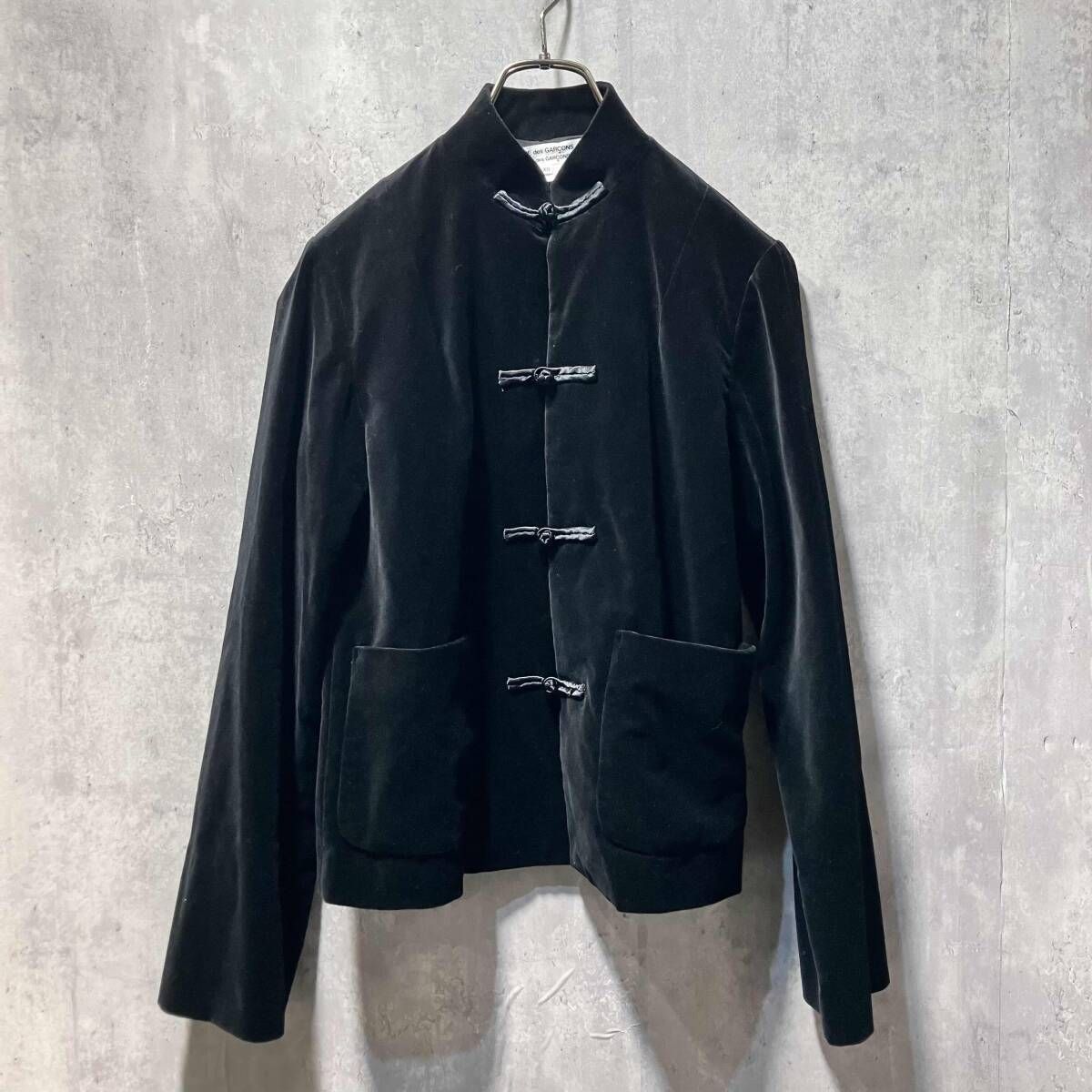 25aw COMME des GARCONS COMME des GARCONS 別珍チャイナボタン