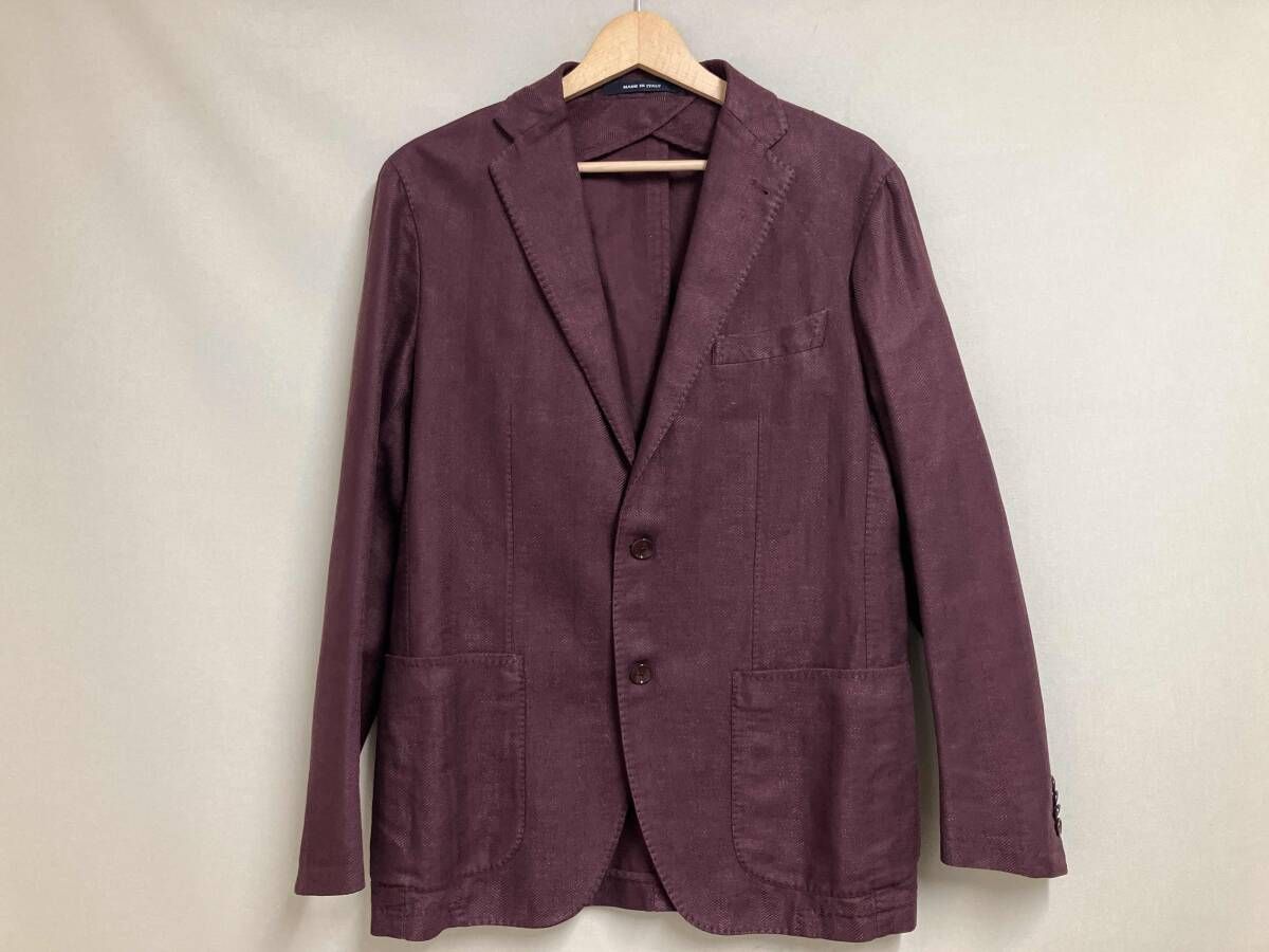 TAGLIATORE タリアトーレ テーラードジャケット リネン/コットン MADE
