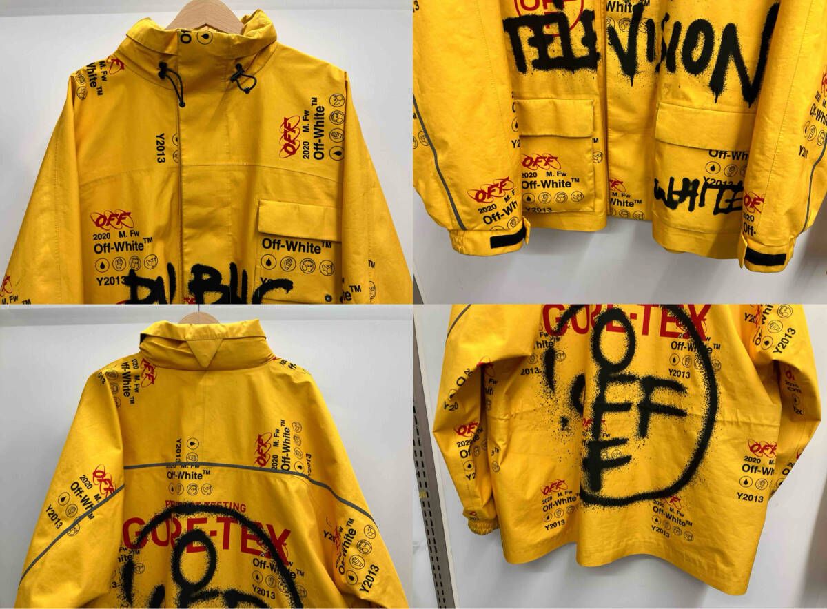 off-white ジャケット OFF WHITE オフホワイト スキー セットアップ GORE-TEX ゴアテックス