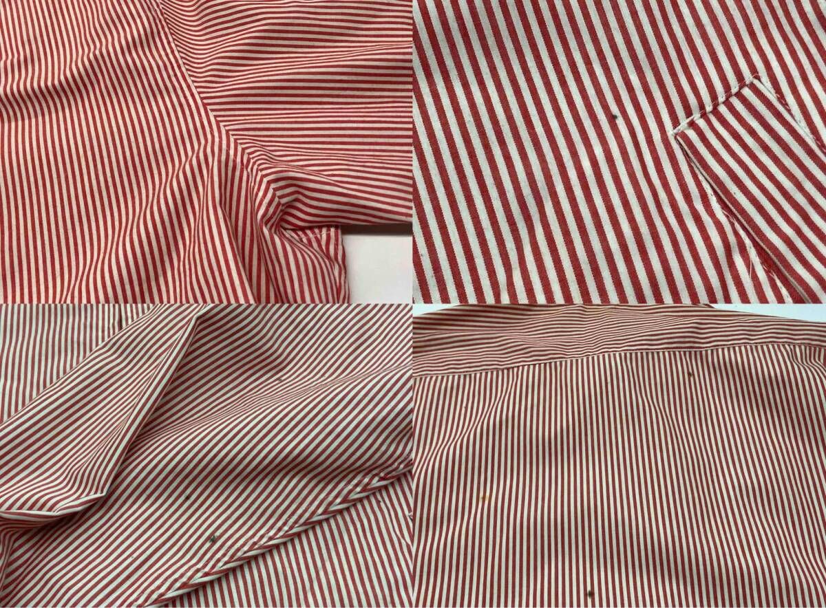 80s デカオム コムデギャルソンオム 胸ジップ ウール シャツ