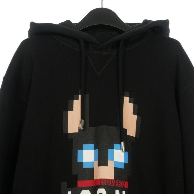 ディースクエアード DSQUARED2 23AW ICON COOL HOODIE プリント