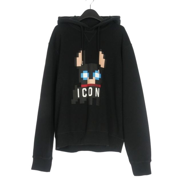 ディースクエアード DSQUARED2 23AW ICON COOL HOODIE プリント