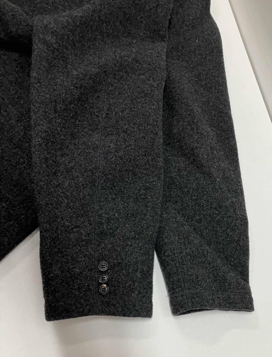 Papas パパス D0414FJM42 その他コート ウールコート サイズM グレー