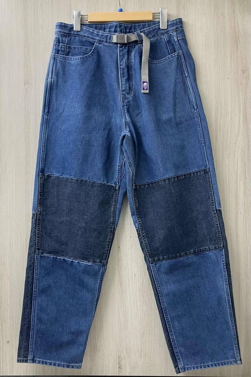 THE NORTH FACE PURPLE LABEL ザ ノースフェイス パープルレーベル NT5907N Broken Twill Denim Pants デニムパンツ サイズ32 インディゴ