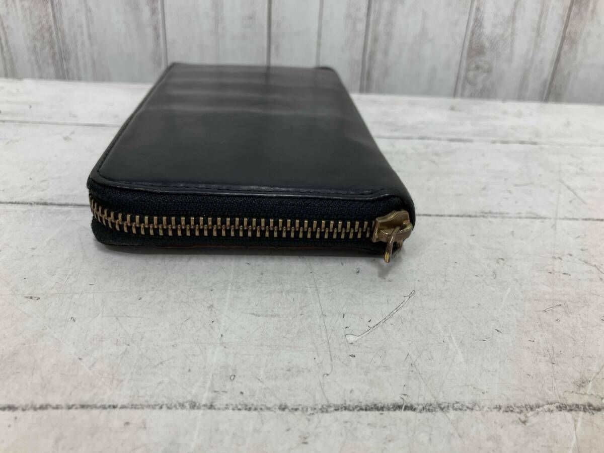 GANZO ガンゾ ラウンドファスナー ブラック 長財布 ロングウォレット