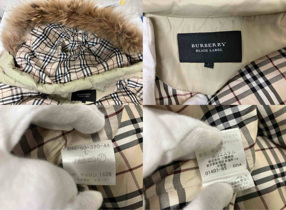 BURBERRY BLACK LABEL バーバリーブラックレーベル ダウンジャケット
